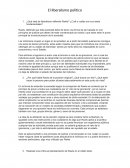 El liberalismo político. ¿Qué idea de liberalismo defiende Rawls?