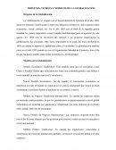 ORÍGENES, TEORÍAS Y MODELOS DE LA GLOBALIZACIÓN