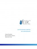 Las herramientas modernas de la administración