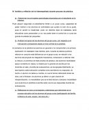 Análisis y reflexión del rol desempeñado durante proceso de práctica