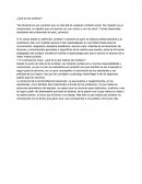 ¿Qué es ser profesor?