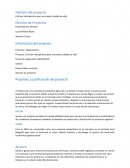 Proyecto: Cultivos hidropónicos para una mejor calidad de vida