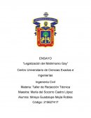 Legalización del matrimonio gay en México