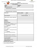 FICHA DE REGISTRO DE EXPERIENCIA DE LA INSTITUCIÓN EDUCATIVA