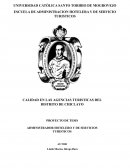 Calidad en las agencias turísticas del distrito de Chiclayo