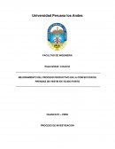 MEJORAMIENTO DEL PROCESO PRODUCTIVO EN LA CONFECCION DE PRENDAS DE VESTIR EN TEJIDO PUNTO EN UNA EMPRESA