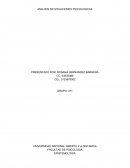 ANALISIS DE SITUACIONES PSICOLOGICAS