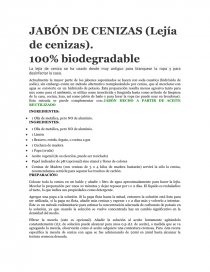 sexual Escritura bicicleta Jabon de cenizas - Documentos de Investigación - puralalc