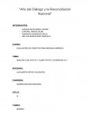 ANÁLISIS CUALITATIVO Y CUANTITATIVO “ECOMPHISA S.A.”