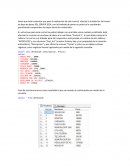 Base de datos SQL SERVER 2014