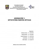 Simulador de fuentes opticas