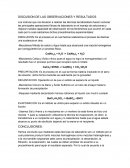 DISCUSION DE LAS OBSERVACIONES Y RESULTADOS