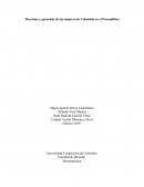 Derechos y garantías de las mujeres de Colombia en el Posconflicto