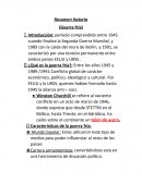 Resumen historia (Guerra fría)