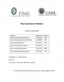 Ética Sociedad y Profesión. Cuadro comparativo