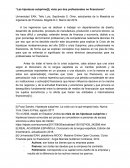 Las hipotecas subprime, visto por dos profesionales no financieros