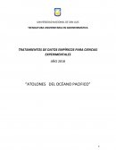 TRATAMIENTOS DE DATOS EMPÍRICOS PARA CIENCIAS EXPERIMENTALES