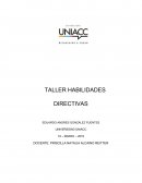 Taller de habilidades directivas