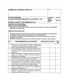 PLAN DE AUDITORIA: IMPUESTO A LAS VENTAS – IVA