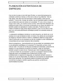 PLANEACION ESTRATEGICA EMPRESARIAL
