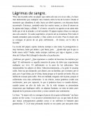Lágrimas de sangre