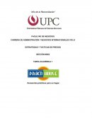 ESTRATEGIAS Y TÁCTICAS DE PRECIOS.Empresa Practi House