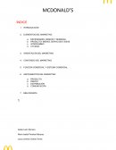 CONCEPTOS BÁSICOS DE MARKETING MCDONALD’S