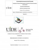 PROBABILIDADES E INFERENCIA ESTADISTICA