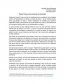 Publicidad Global. Donald Trump como producto de marketing