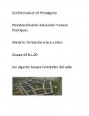 Conferencia en el Pentágono