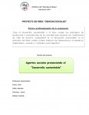 PROYECTO DE ÁREA “CIENCIAS SOCIALES”