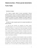 Historia de Asia – Primer parcial domiciliario