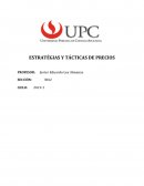 ESTRATÉGIAS Y TÁCTICAS DE PRECIOS . CASO THE FASHION CHANNEL