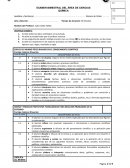 EXAMEN BIMESTRAL DEL ÁREA DE CIENCIAS