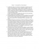 Prueba 1: “La Sociedad De Los Poetas Muertos”