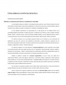 Cómo elaborar un informe de lectura. Definición y características del informe en el ámbito de la universidad