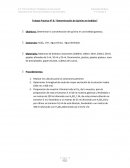 Trabajo Practico N° 8: “Determinación de Quinina en bebidas”