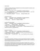 Servidores web, correos, bases de datos y archivos