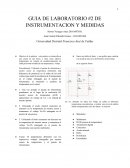 GUIA DE LABORATORIO #2 DE INSTRUMENTACION Y MEDIDAS