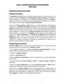 Sistema político de la restauración