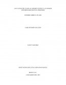 LAS CAUSAS DEL PLAGIO ACADEMICO ENTRE EL ALUMNADO UNIVERISTARIO SEGÚN EL PROFESOR