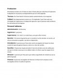 Produccion . Mi empresa