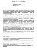 Proyecto el cuerpo nivel inicial