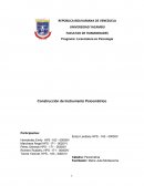 INSTRUMENTO PSICOLOGIA