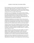 MEJOR FUTURO PARA NUESTROS NIÑOS