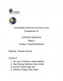 Filosofía Moderna y sus principales representantes