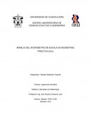 MANEJO DEL MICRÓMETRO EN ESCALA DE MILÍMETROS PRÁCTICA NO.4