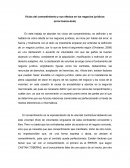 Vicios del consentimiento y sus efectos juridicos