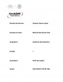 Auditoria administrativa. Perfil del auditor