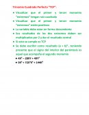 Trinomio Cuadrado Perfecto “TCP”